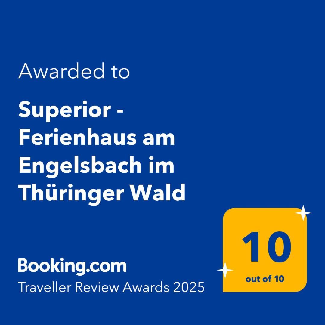 Superior - Ferienhaus Am Engelsbach Im Thueringer Wald Екстериор снимка